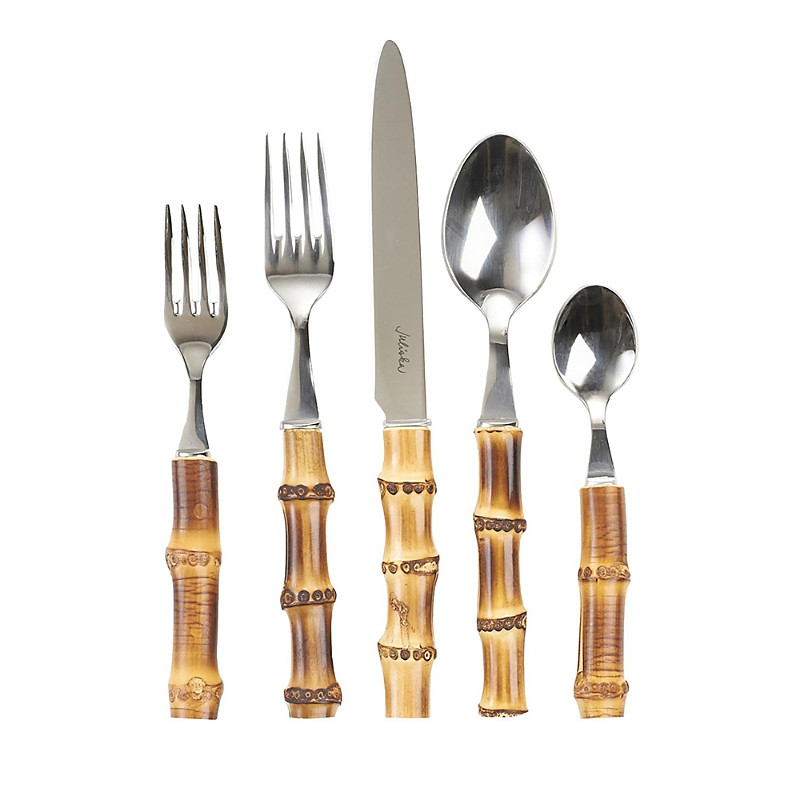 Juliska Bamboo 20 Piece Flatware Set, Natural | Bloomingdale's (US)