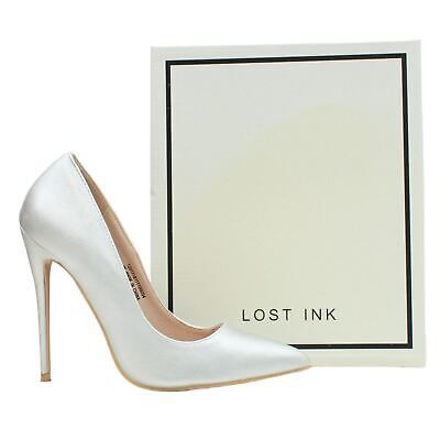 Lost Ink Women's Heels UK 5.5 Silver 100% Other Court | eBay UK