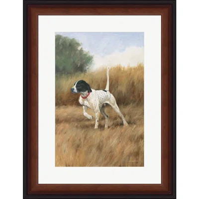 Red Barrel Studio® Hunting Dog II By James Wiens, Framed Wall Art | Wayfair | Wayfair North America