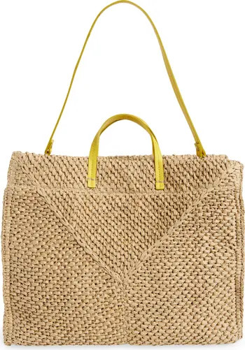 Simple Woven Raffia Tote Bag | Nordstrom