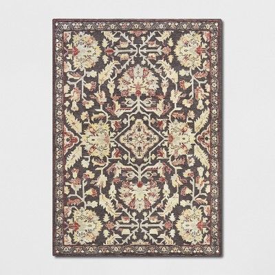 Duffield Chenille Tapestry Persian Floral Woven Area Rug - Threshold™ | Target