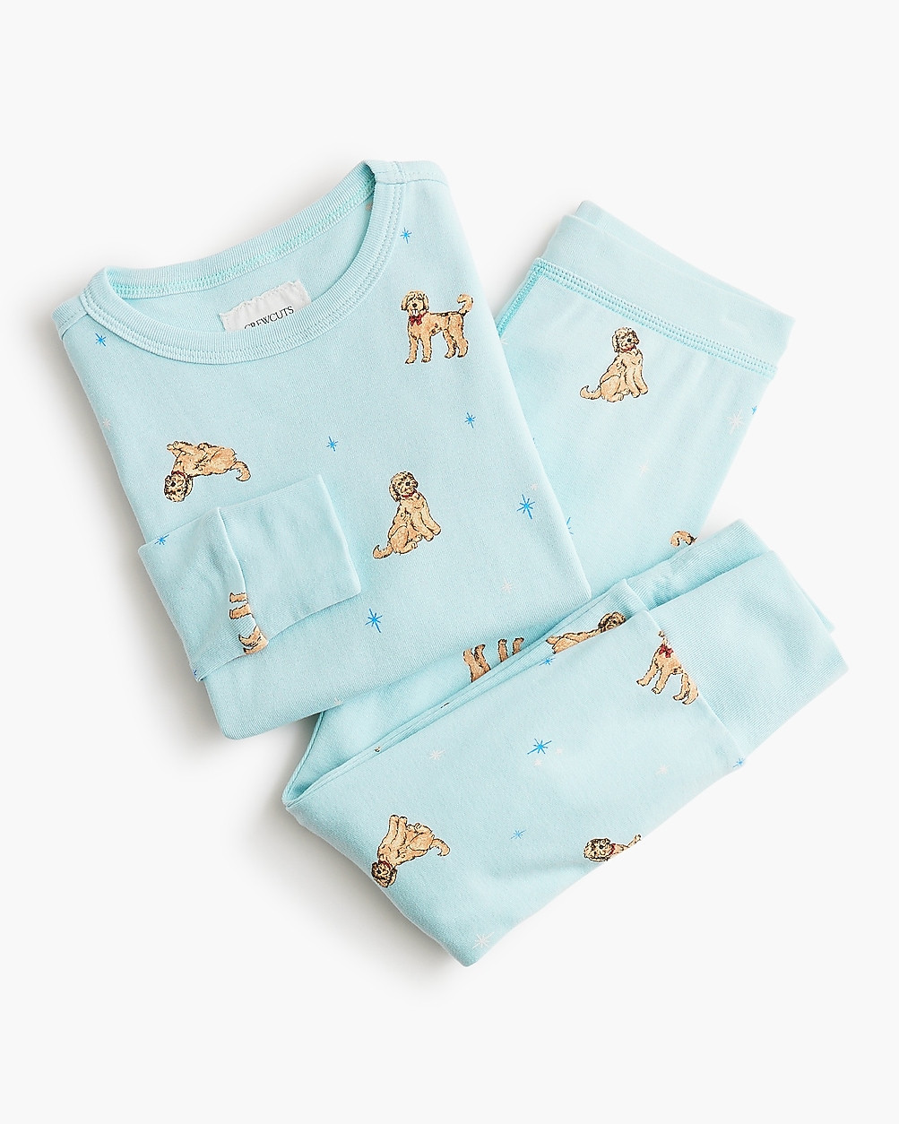 Kids' goldendoodle pajama set | J.Crew Factory