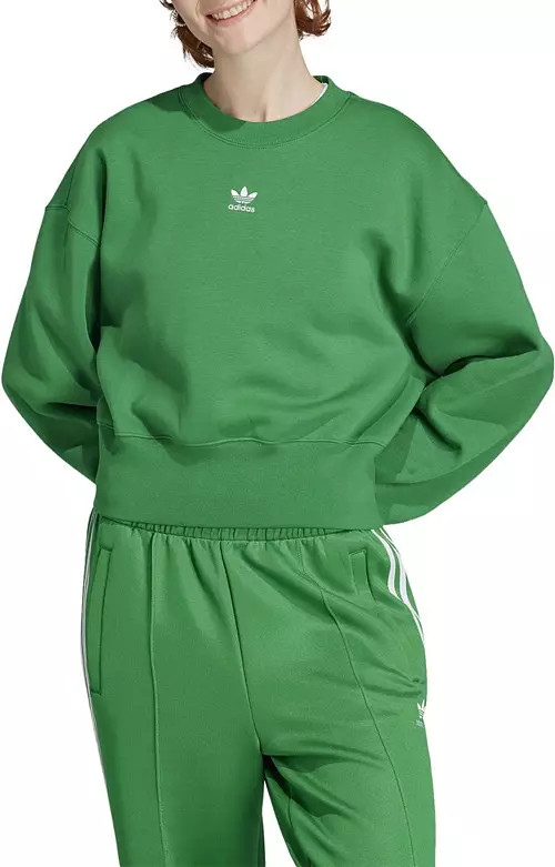 adidas Originals Women's Adicolor Essentials Fleece Crew Sweatshirt | Dick's Sporting Goods