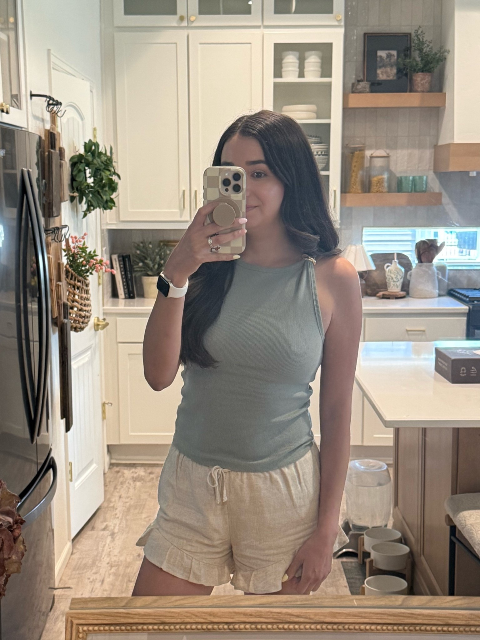 These little shorts are so comfortable! I did size down quite a bit on these. I’m in a XXS.

#LTKootd #LTKgrwm