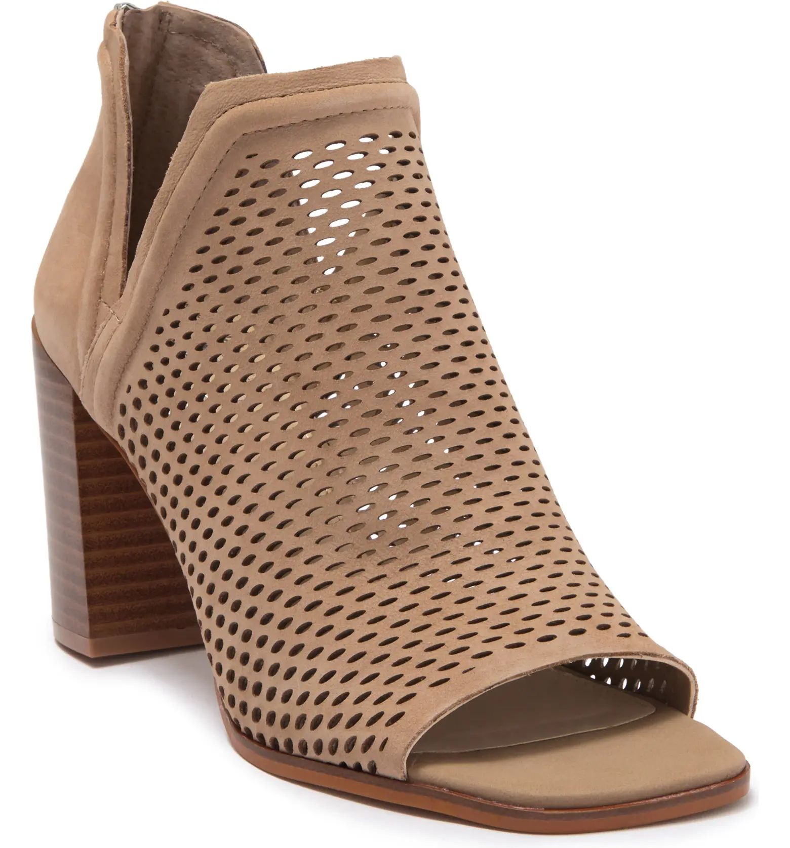 Katnina Perforated Leather Bootie | Nordstrom Rack
