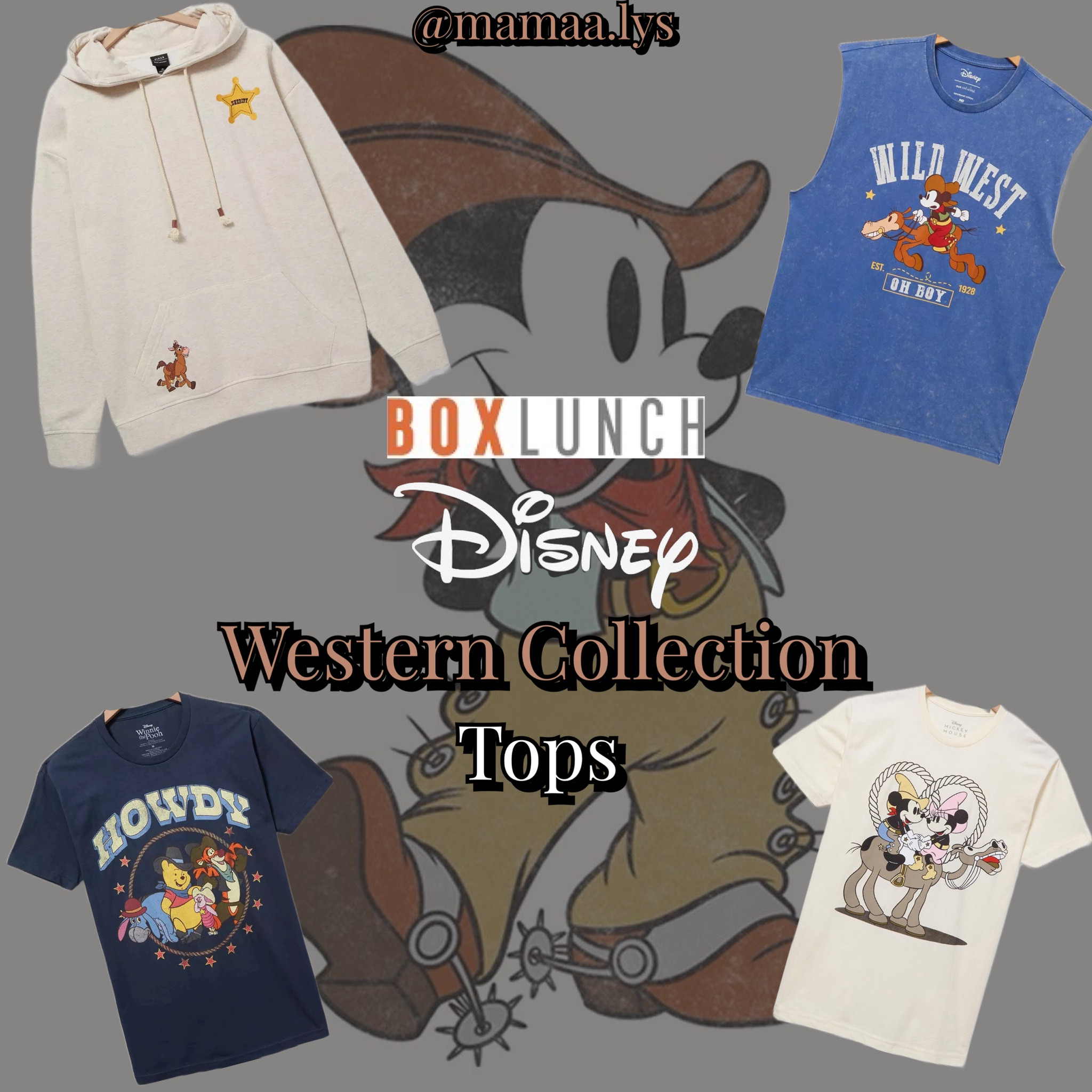 Boxlunch Disney Western Collection 🤠 Tops 

#LTKsalealert #LTKfindsunder50 #LTKfindsunder100