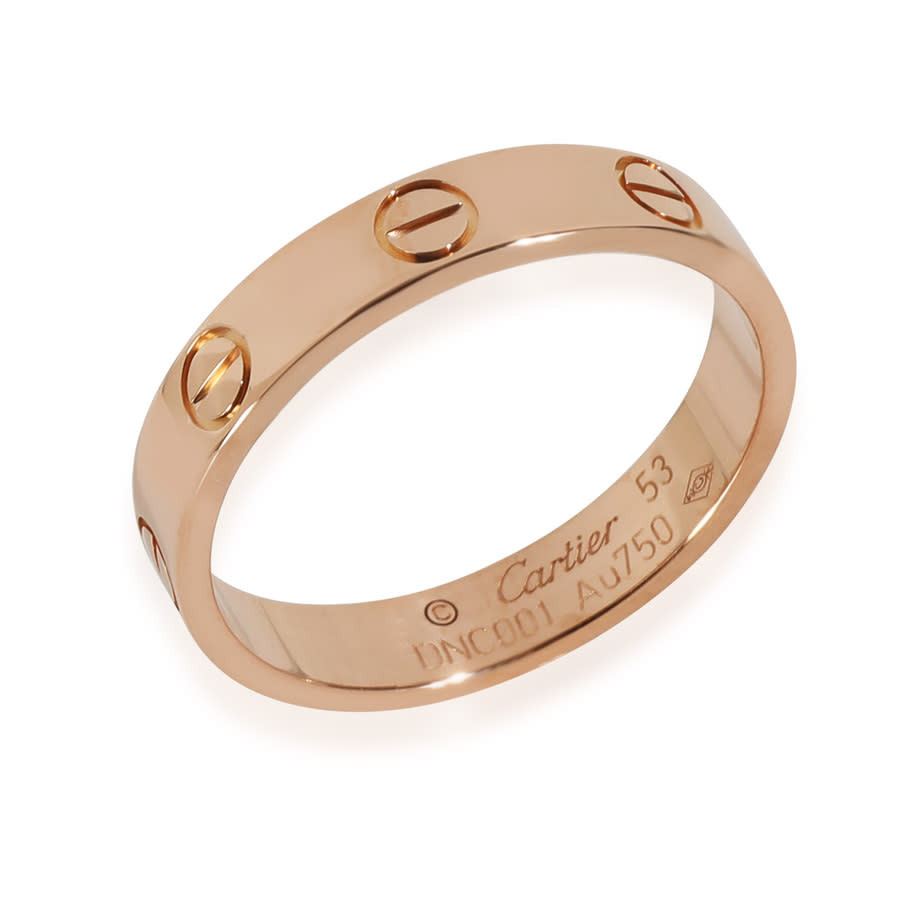 Pre-Owned Cartier Love Wedding Band (Rose Gold) | Jomashop.com & JomaDeals.com