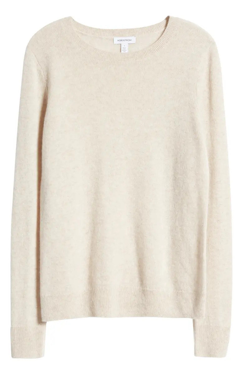 Nordstrom Cashmere Crewneck Sweater | Nordstrom | Nordstrom
