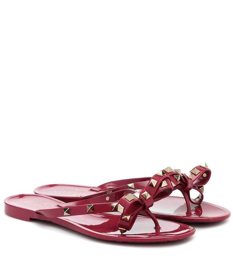 Valentino Garavani Rockstud PVC sandals | Mytheresa (US/CA)