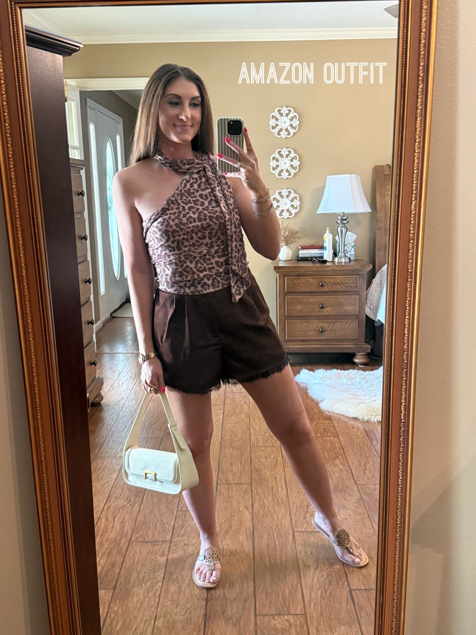 This cutie lightweight summer outfit is perfect from Amazon and the price is even better.🤎