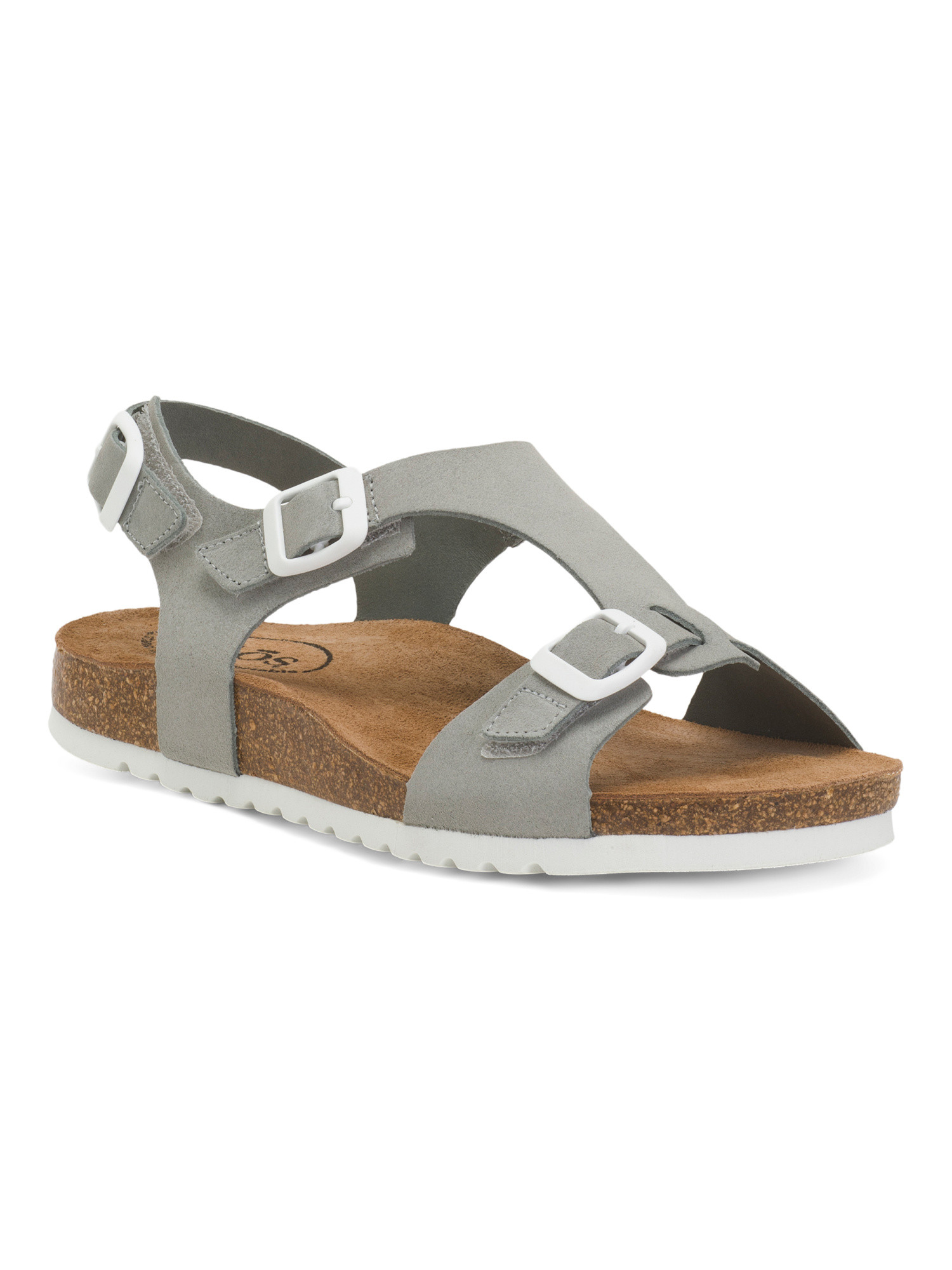 Made In Spain Nubuck Leather Mvp Comfort Sandals | TJ Maxx