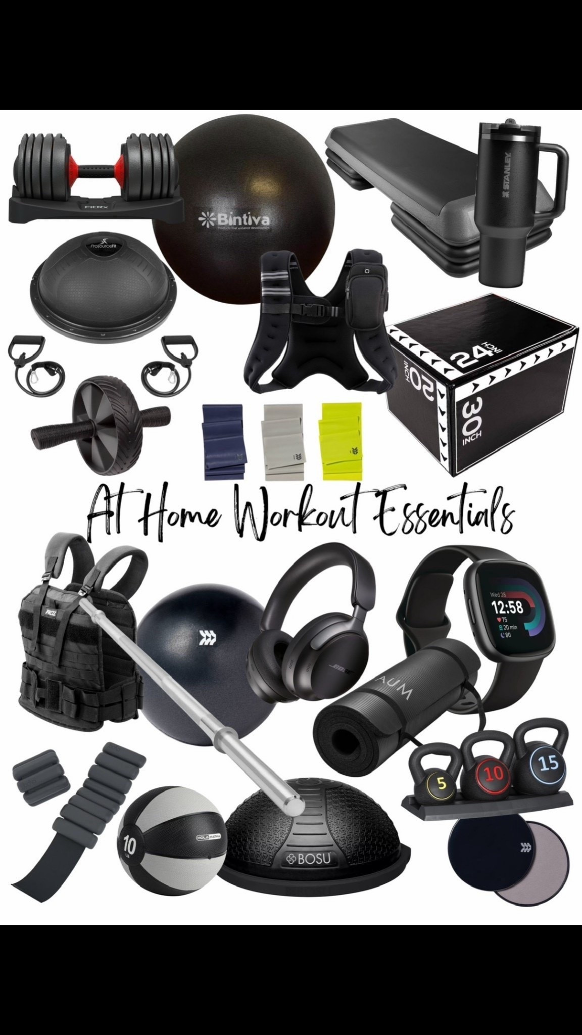 At home workout must haves!

You can get the best workout of your life from the comfort of your own home with very minimal equipment!

This is a great place to start as these are some of my most used items when I work out at home.

Target finds, target workout, Walmart finds, Walmart fitness, at home workout, fitness 

#LTKActive #LTKFindsUnder100 #LTKHome