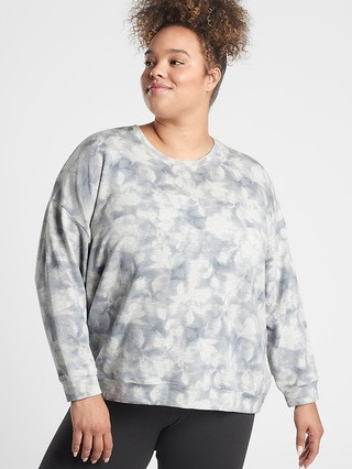 Studio to Street Print Sweatshirt | Athleta