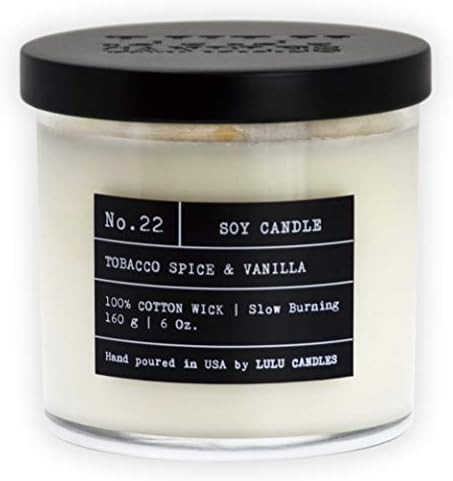 Lulu Candles | Tobacco, Spice & Vanilla | Proudly Made in The USA | Highly Scented & Long Lasting... | Amazon (US)