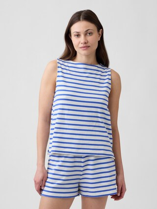 Stripe Boatneck Top | Gap Factory
