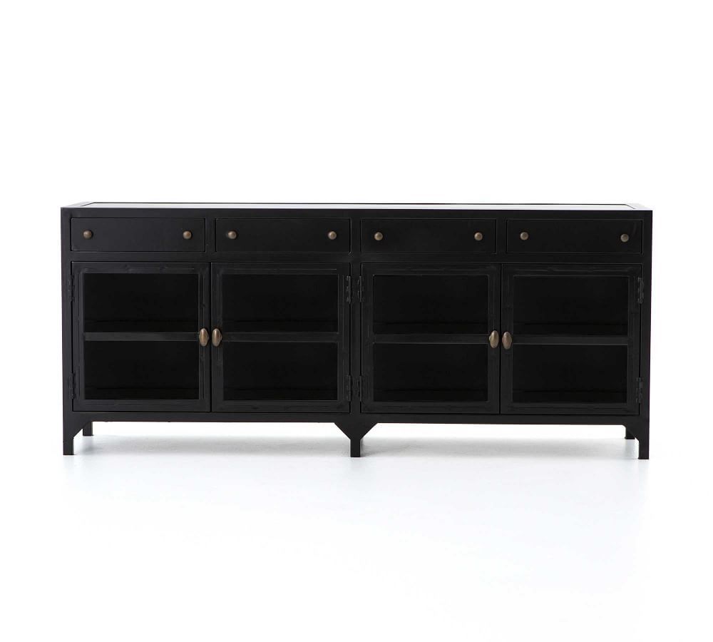 Harmon Metal Media Console | Pottery Barn (US)