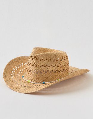 Aerie Straw Cowboy Hat | Aerie