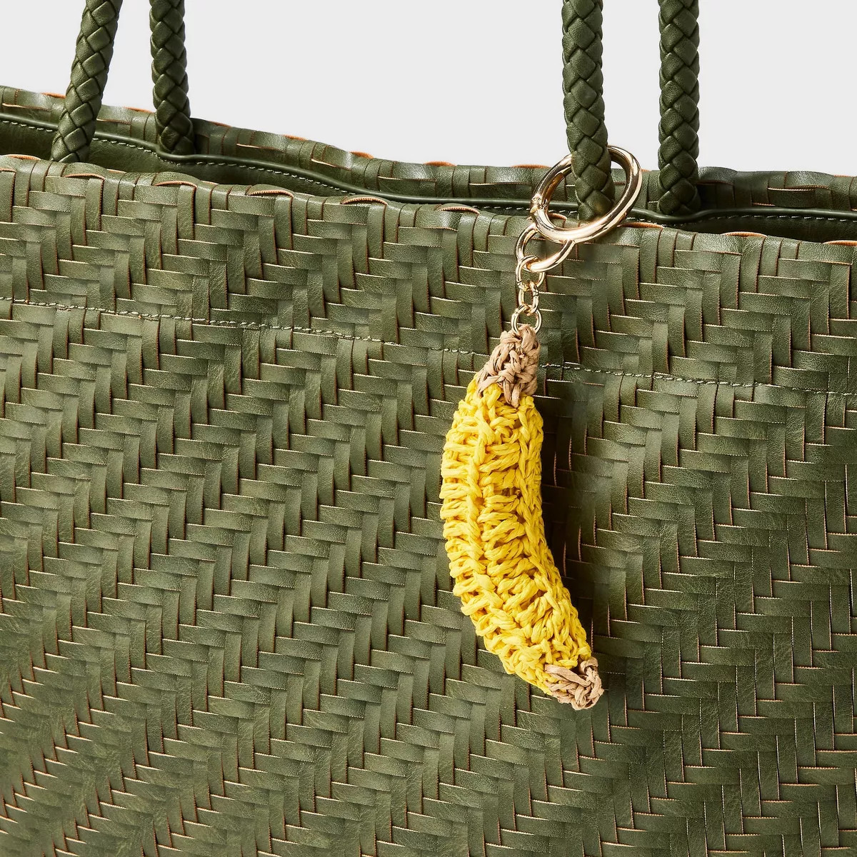 Straw Banana Bag Charm - A New Day\u2122 Multi | Target