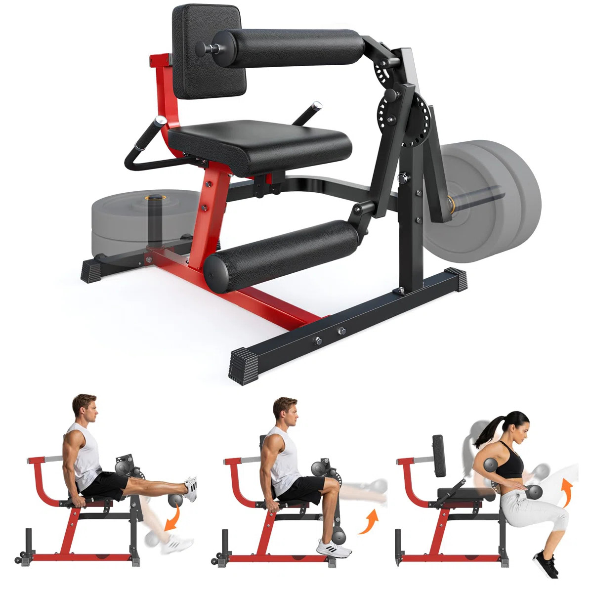 Leg Extension And Curl Lower Body Workout Machine | Wayfair North America