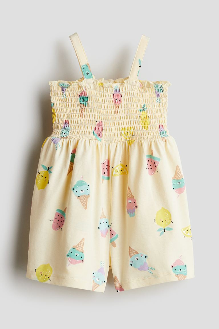Cotton Jersey Romper Suit | H&M (US + CA)