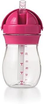 OXO Tot Transitions Straw Cup, 9 oz, Pink, Pack of 1 | Amazon (US)