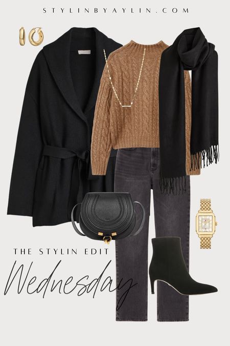Outfits of the week- Wednesday edition, casual look, coat, booties, accessories, StylinByAylin 

#LTKstyletip #LTKunder100 #LTKSeasonal