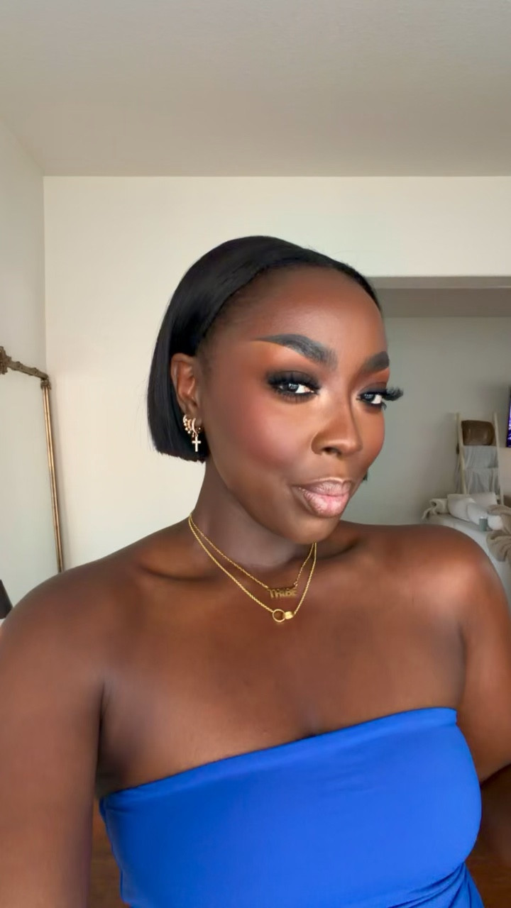 This Dibs Beauty and Milani Bronzer combo looks so good, too! Don’t sleep on the drugstore. 