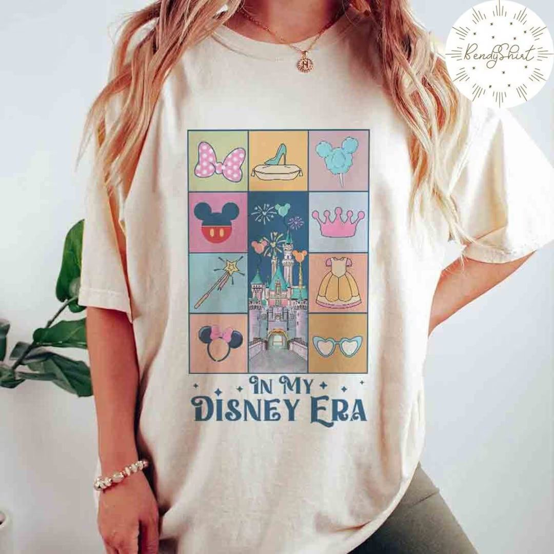 Vintage in My Disney Era Shirt Retro Disney Castle Shirt - Etsy | Etsy (US)