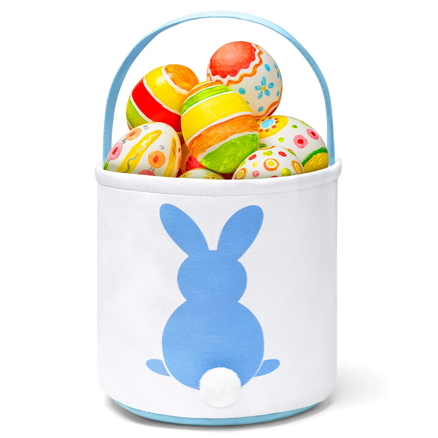 Ayieyill Easter Basket, Easter Bunny Baskets for Kids with Cute Rabbit Pattern, Easter gift baske... | Walmart (US)