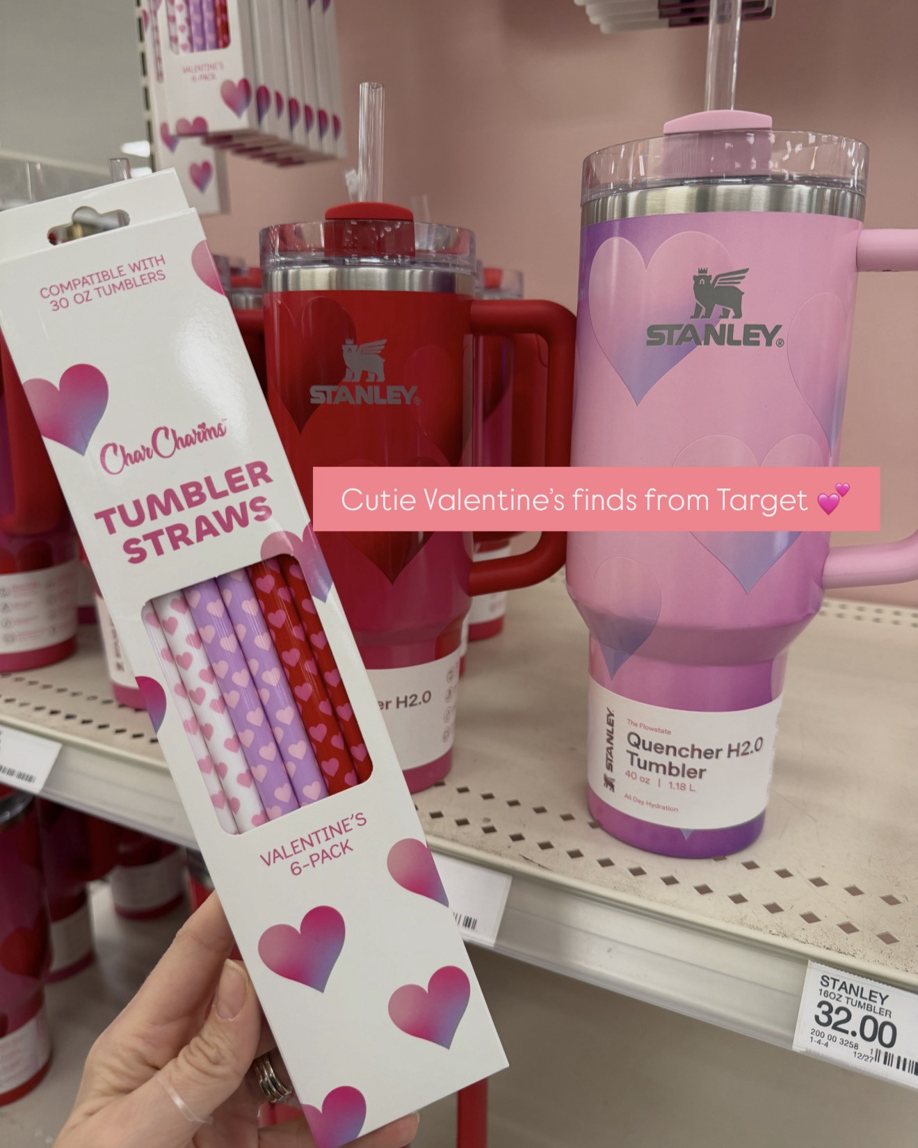 💕 TARGET VALENTINE FINDS I’M OBSESSED WITH 💕
Target is absolutely winning Valentine’s Day this year and I had to round up all the cutest finds in one place 🥰 From cozy heart blankets + pillows, adorable glassware, and festive mugs to sweet kids’ items, front door decor, and the cutest pink accessories… it’s all SO good.

Whether you’re decorating for Valentine’s Day, grabbing affordable gifts, or just love all things pink + heart-shaped, these Target finds are perfect ✨ And most of them are budget-friendly too!

💖 Shop all my Valentine favorites from Target here
💖 Great for home decor, gifts, kids, and everyday cute finds
💖 Limited-time seasonal items—don’t wait!

#targetfinds #targetvalentines #valentinesdecor #valentinesdaydecor #targethome #heartdecor #pinkdecor #valentinesvibes #ltkhome #ltkgifts #ltkseasonal #ltkfinds #budgetfriendlyfinds #targetstyle

#LTKActive #LTKKids #LTKValentine