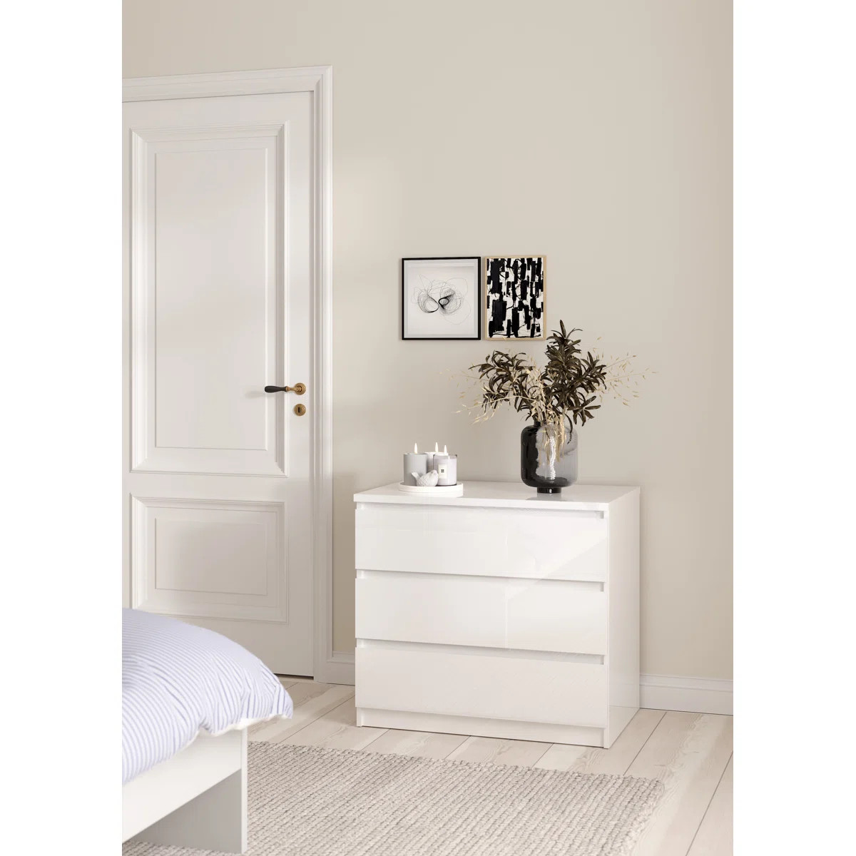 Zipcode Design™ Jada 3 Drawer 30.31" W Dresser & Reviews | Wayfair | Wayfair North America