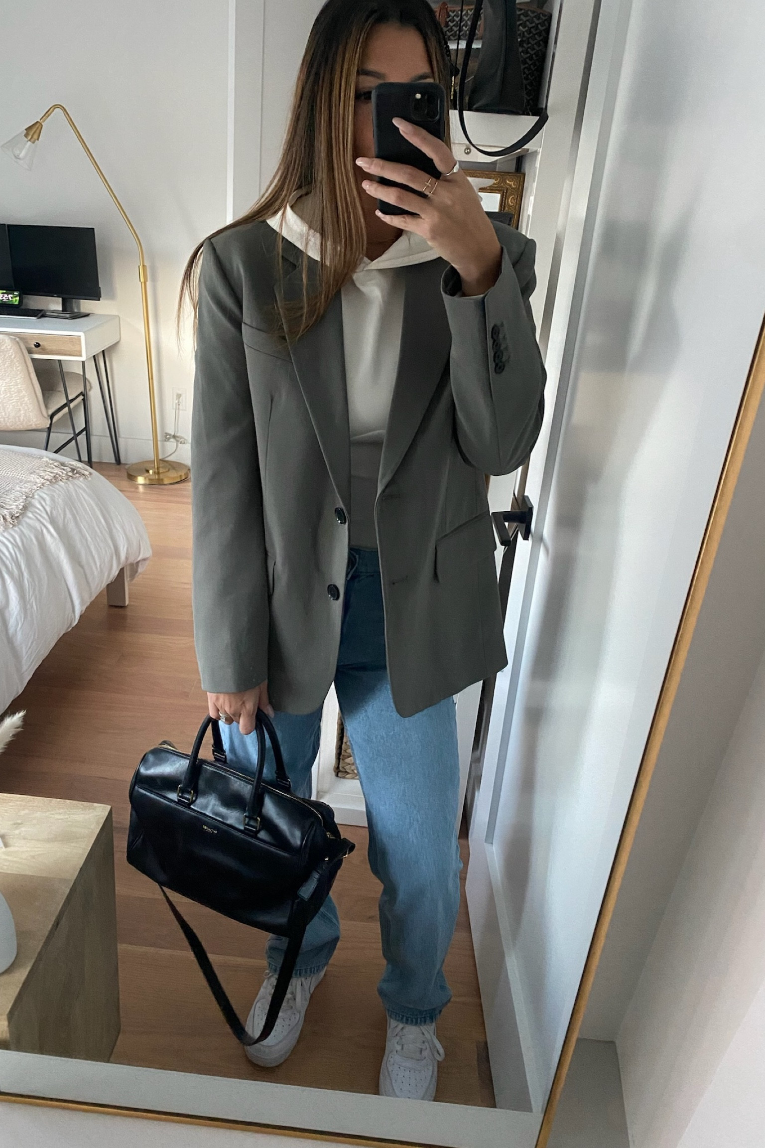 Blazer styled with a hoodie ! 

Workwear , business casual , work outfit 

#LTKtravel #LTKworkwear #LTKeurope