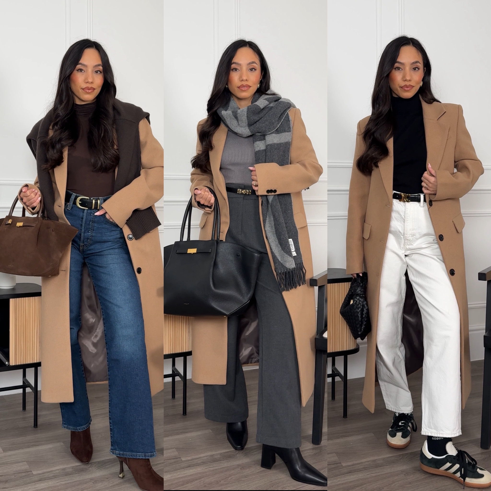 1 coat, 7 ways to wear 🖤

Wearing size XS in the mango coat 🙋🏻‍♀️ 

Winter outfit, coat outfit, winter fashion, smart casual, workwear, causal outfit 

#LTKwinter #LTKworkwear #LTKstyletip