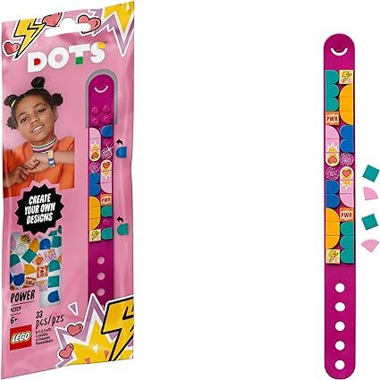 LEGO DOTS Power Bracelet 41919 DIY Creative Craft Kit for Kids Who like Creative Gifts and Design... | Amazon (US)