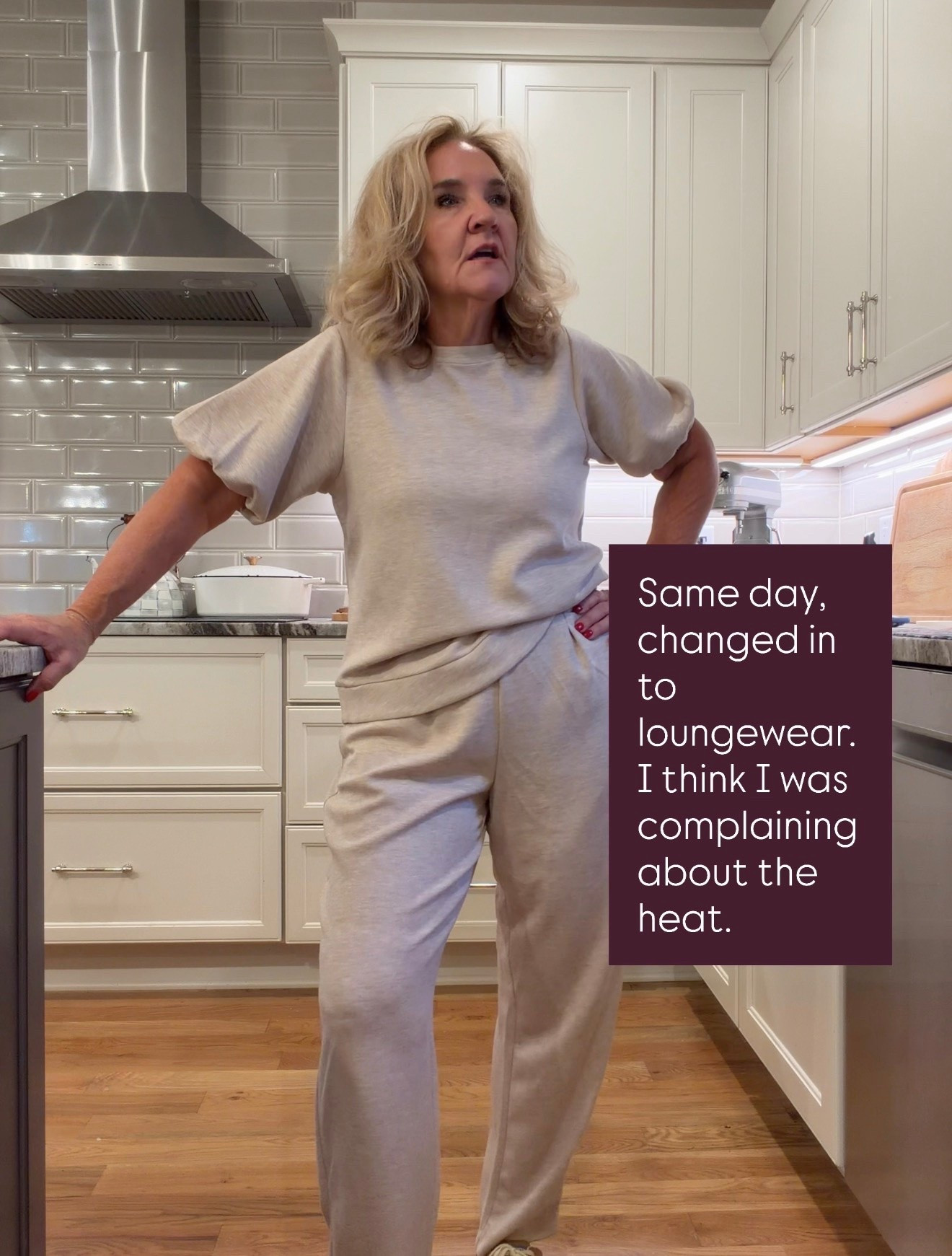 Changed in to loungewear! Wearing a medium

#LTKOver40 #LTKHome #LTKSaleAlert