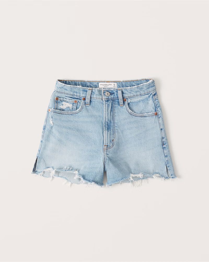 90s High Rise Cutoff Shorts | Abercrombie & Fitch (US)