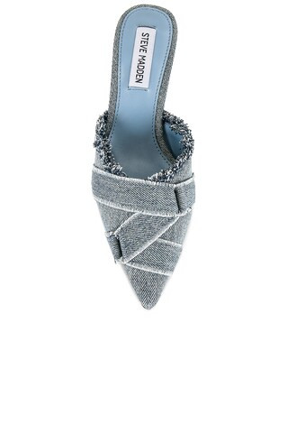 Steve Madden Linza Mule in Denim from Revolve.com | Revolve Clothing (Global)