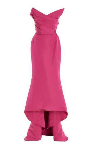 Strapless Silk Faille Gown | Moda Operandi (Global)