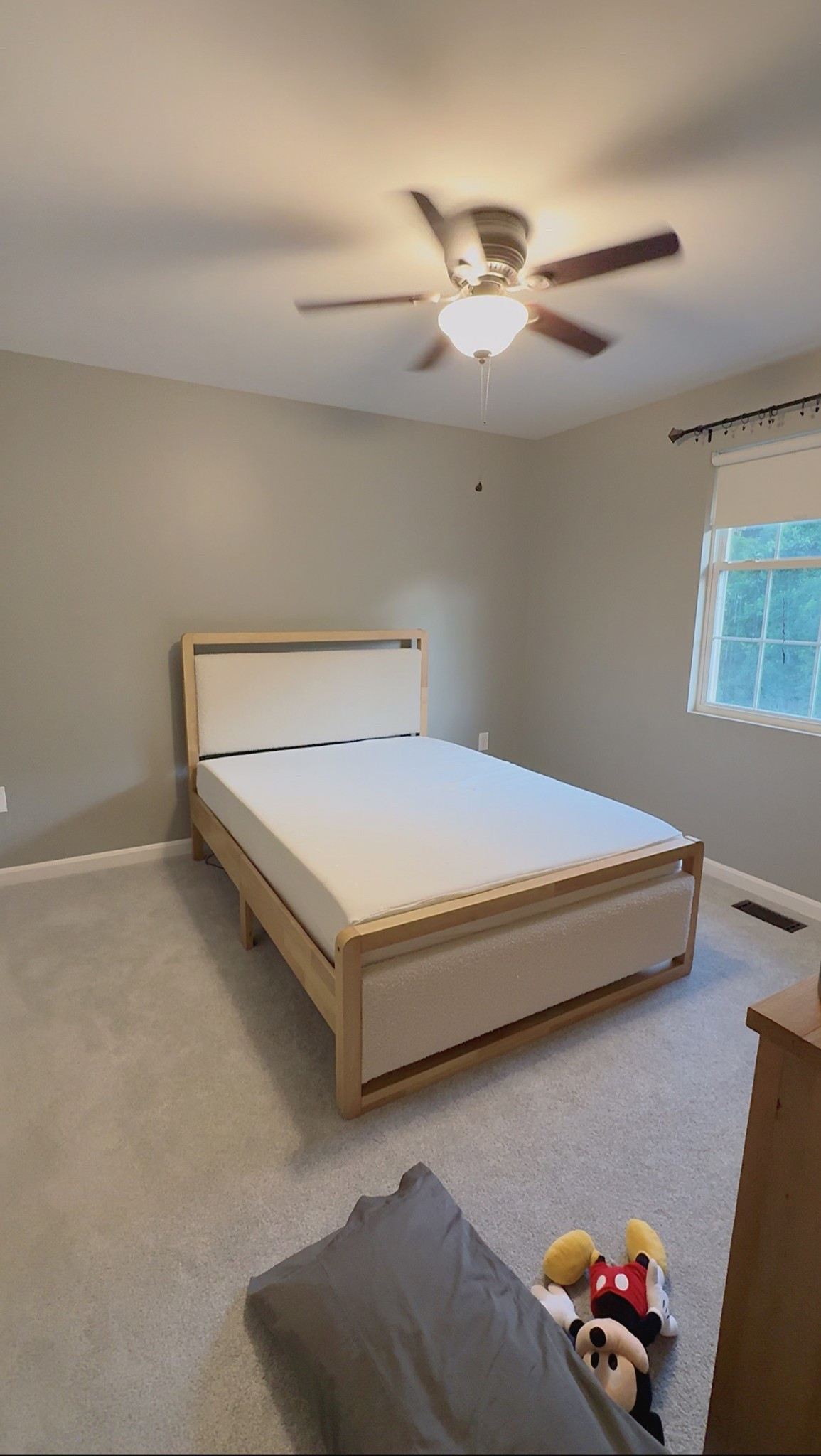 The link to my sons bed. For reference it is a full and the mattress does not need a box paring and is 10in.  I am considering doing a 2” bunkie board for a little more height 

#LTKFamily #LTKHome