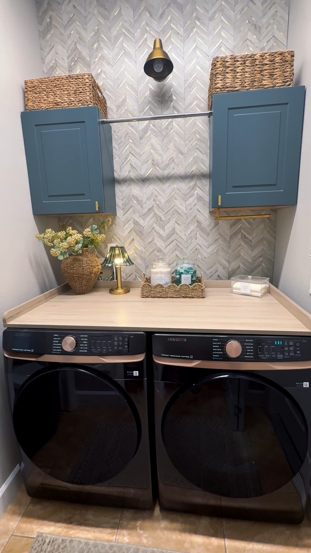 Mini laundry moment ✨ A pretty backsplash + thoughtful details proves small spaces can still feel luxe.”

#LTKHome