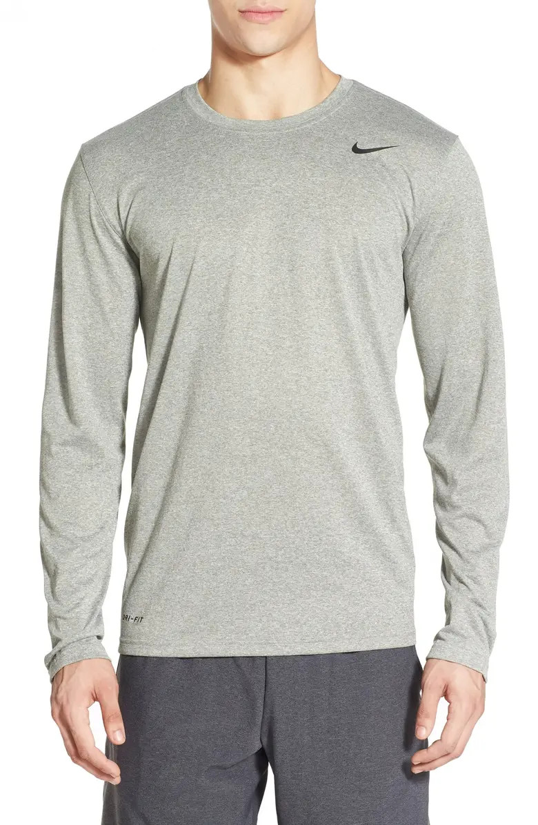 'Legend 2.0' Long Sleeve Dri-FIT Training T-Shirt | Nordstrom