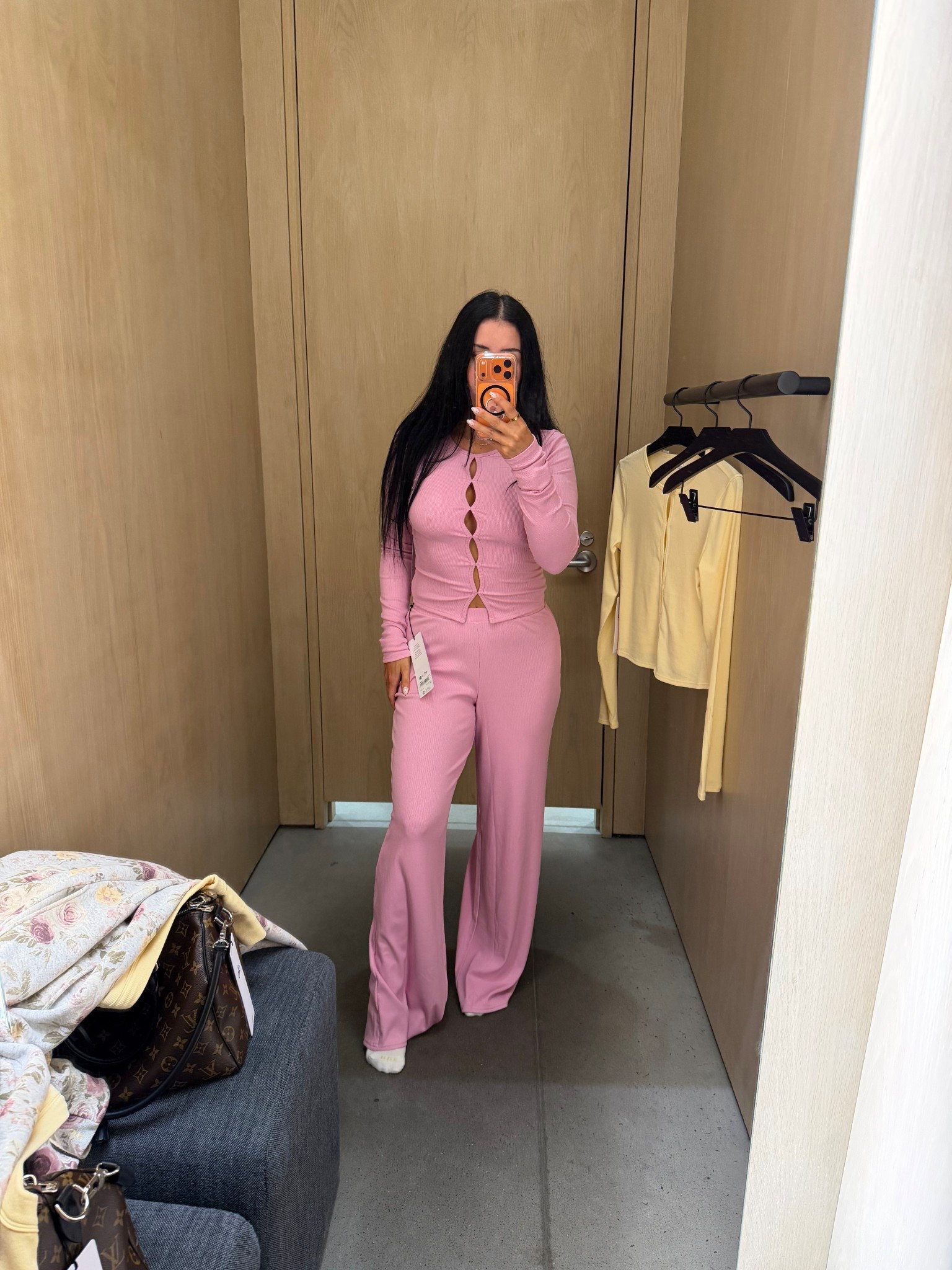 I couldn’t walk out of the store without purchasing this set 🌸💘💝🌷 I’m 5’1” and wearing small in both

#LTKSpringSale #LTKootd #LTKdayinmylife