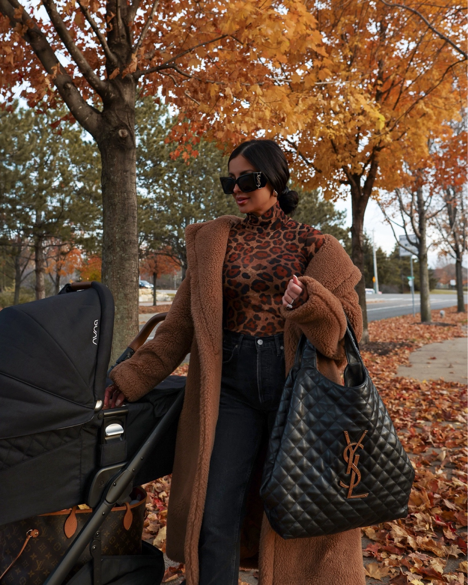 Fall outfit ideas
Nordstrom leopard top wearing an XS
Citizens of Humanity denim 
Saint Laurent ICare bag


#LTKSeasonal #LTKStyleTip #LTKBaby