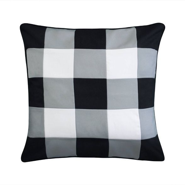 20" x 20" Gingham Decorative Patio Throw Pillow - Edie@Home | Target