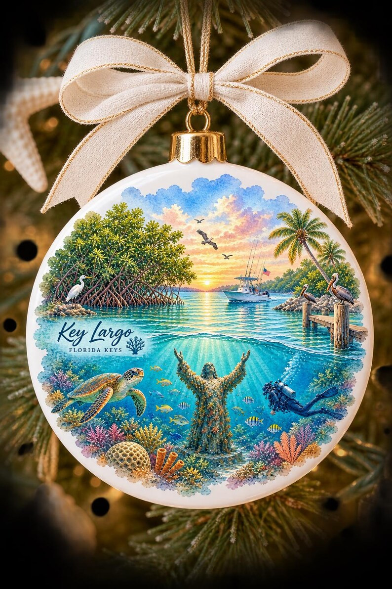 Key Largo Florida PNG, Florida Keys Watercolor, Key Largo Travel Art, Scuba Diving PNG, Ocean Ree... | Etsy (Global)