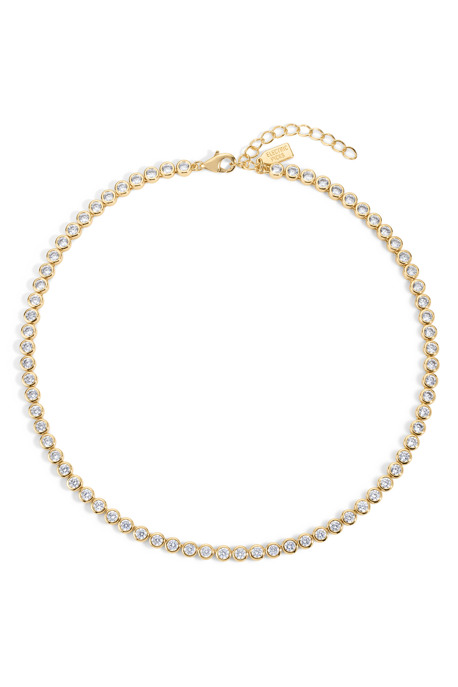 Jewel Bezel Tennis Necklace (Women) | Nordstrom | Nordstrom
