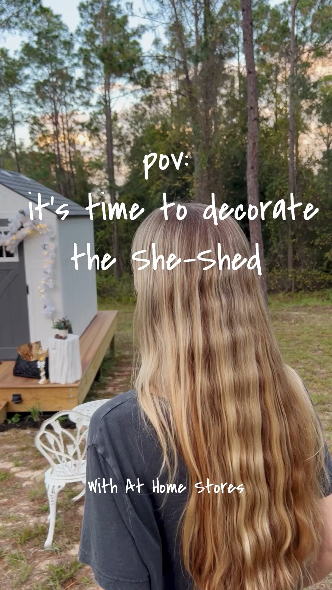 Winter decor on the she-shed! Garlands…wreaths…and lanterns.

#LTKHoliday #LTKSeasonal #LTKhome