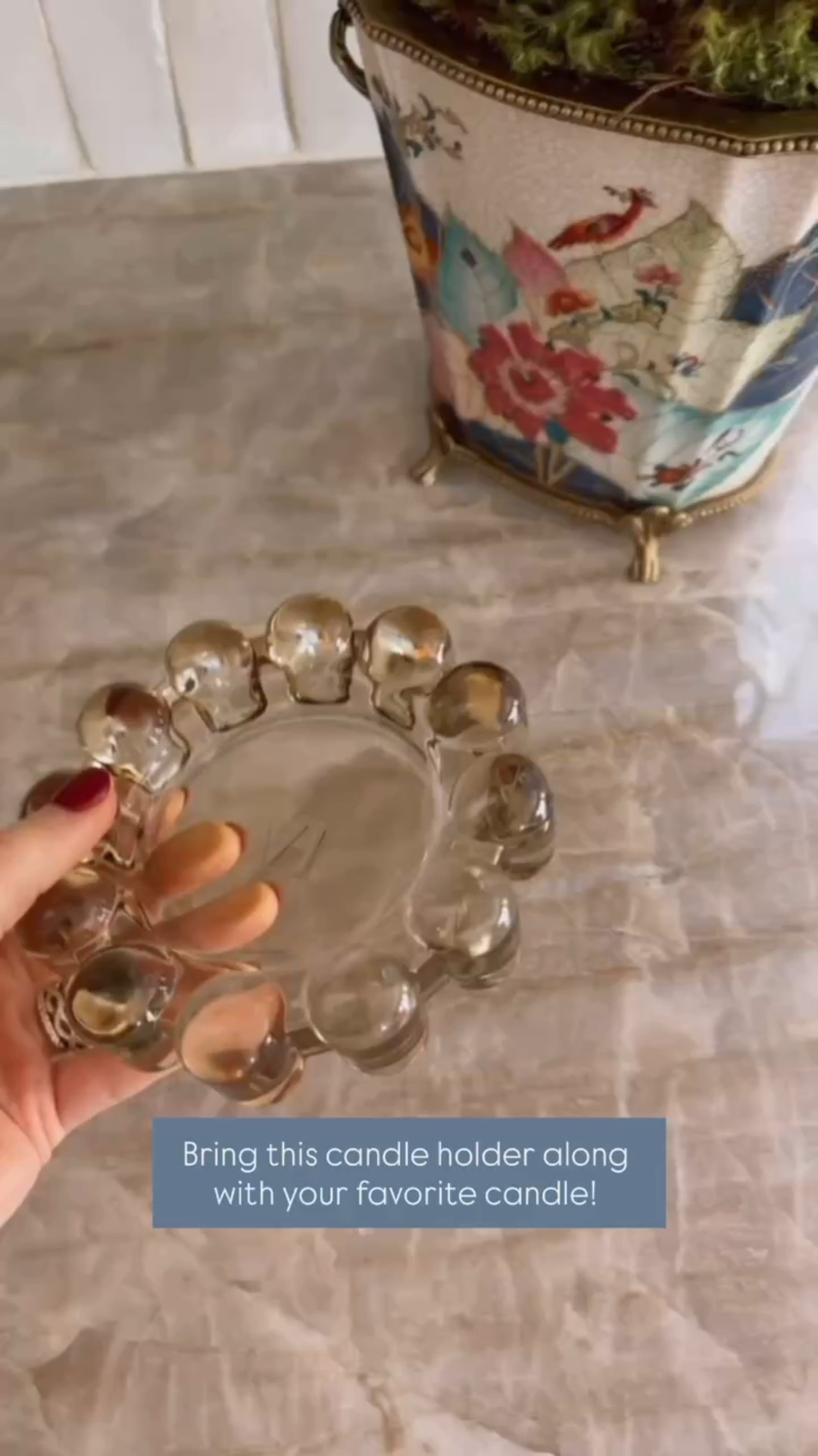 I love this glass candle holder! It’s so pretty and such a fun decorating touch to add to your space! Pair this with a candle as a gift!

Loverly Grey, hostess gift ideas, candle holder, home decor, favorite thing gift, white elephant gift 

#LTKHoliday #LTKGiftGuide