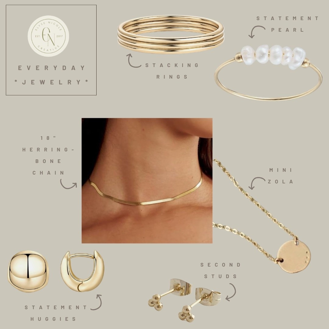 My everyday jewelry! Affordable, durable, stylish + simple. 

#LTKBeauty #LTKootd