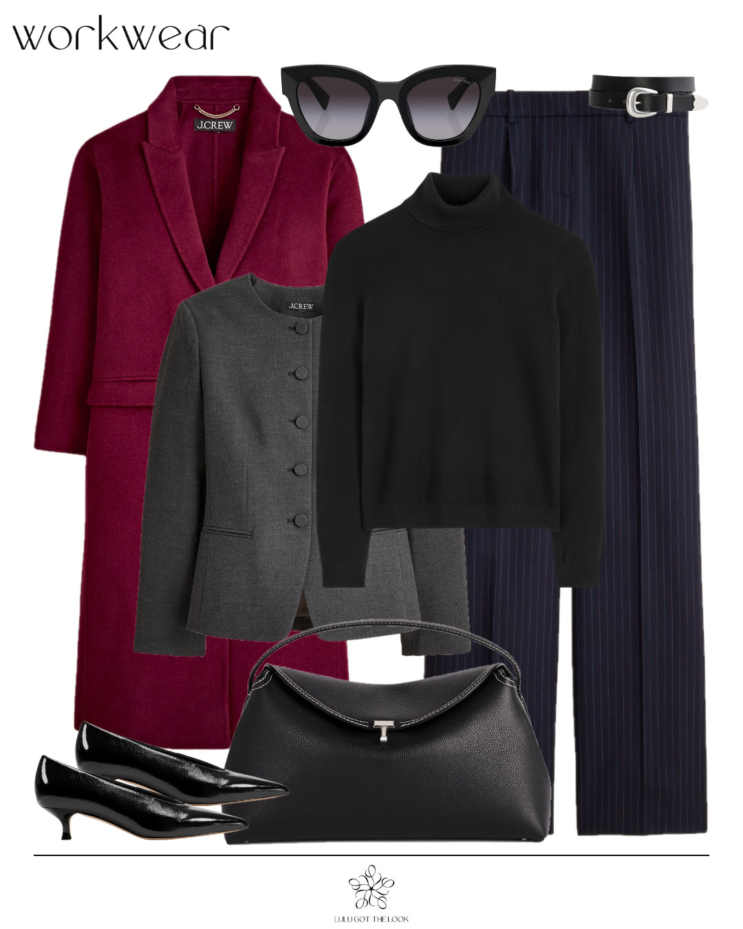 Workwear: a pop of red - 4 looks - look 1 

 #LTKSeasonal #LTKWorkwear